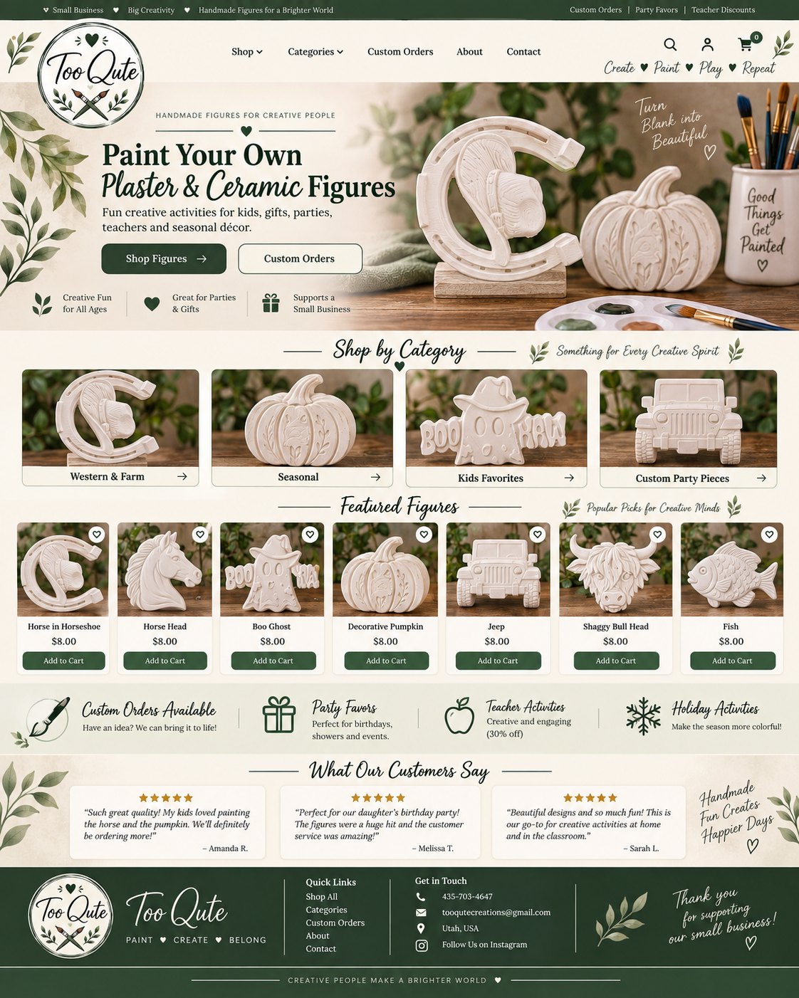 Too Qute / Econerec — Concept Design · Creative retail